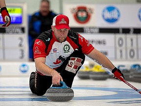 Scott Chadwick and Team McDonald beat Team Epping 8-2 in six ends at the  Ontario Tankard in Elmira on Sunday. Postmedia Network