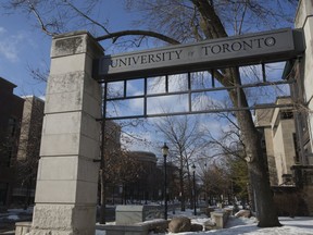 University of Toronto, in downtown Toronto, on Thursday, Feb. 21, 2019.