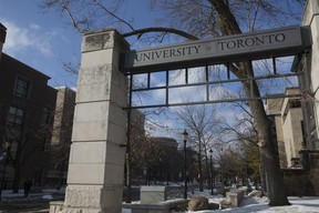 University of Toronto, in downtown Toronto, on Thursday Feb. 21, 2019. (Stan Behal/Toronto Sun/Postmedia Network)