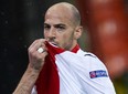 TFC defender Laurent Ciman used to play for Standard Liege in Belgium. (GETTY IMAGES)