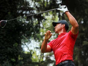 Tiger Woods will miss this week's Arnold Palmer Invitational because of a neck stain.. Getty Images