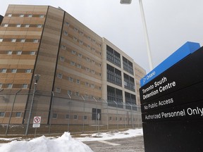The Toronto South Detention Centre on March 5, 2019.