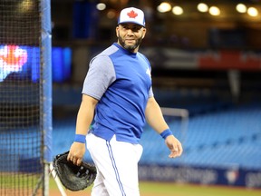 The Jays traded Kendrys Morales to Oakland on Wednesday night. (DAVE ABEL/Toronto Sun)