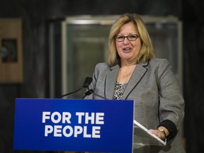 Education Minister Lisa Thompson unveils changes to the school system on Friday, March 15, 2019 in Toronto. (Ernest Doroszuk/Toronto Sun)
