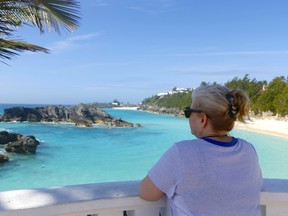 The view of Horseshoe Bay, in Bermuda, from the Fairmont Southampton Resort's private beach club is spectacular. (Chris Doucette/Toronto Sun/Postmedia Network)