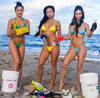 The Bikini Beach Cleanup group meet to pick-up trash on the beaches of Florida. INSTAGRAM