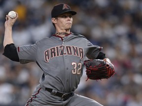 In 16 starts with the Diamondbacks last season, starting pitcher Clay Buchholz went 7-2 with a 2.01 ERA.  AP