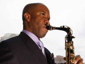 Saxophonist Dave McLaughlin