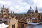 Oxford's skyline is peppered with spires and domes from its venerable colleges. (Cameron Hewitt)
