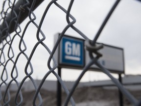 The General Motors plant in Oshawa. (Stan Behal/Toronto Sun)