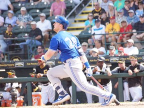 Starting his first full season with the Jays, outfielder McKinney can expected to be moved around. (Eddie Michels photo)