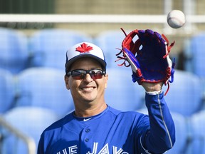 Toronto Blue Jays manager Charlie Montoyo made clear how he got the nickname "Choo-Choo." (The Canadian press)