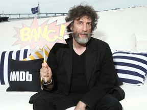 Neil Gaiman attends the #IMDboat At San Diego Comic-Con 2018.  (Tommaso Boddi/Getty Images for IMDb)