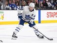 Maple Leafs defeceman Morgan Rielly is in the running for the Norris Trophy. GETTY IMAGES