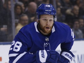 Toronto Maple Leafs forward Connor Brown. (JACK BOLAND/Toronto Sun files)