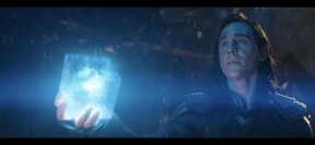 Loki seen holding the Tesseract — on of the Infinity Stones Thanos acquired in Avengers: Infinity War. (Marvel Studios)