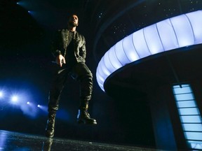 Drake at OVOFest held at the Budweiser stage on Monday, Aug. 7, 2017.