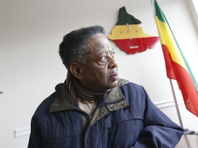 Alemayehu Asfaw, president of the Ethiopian Association is pictured on March 11, 2019. (Jack Boland, Toronto Sun)
