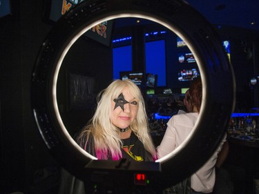 Vera Kaiser poses for a photo ahead of the Kiss concert during a pre-show party at RealSports Bar & Grill in Toronto, Ont. on Wednesday March 20, 2019. Ernest Doroszuk/Toronto Sun/Postmedia