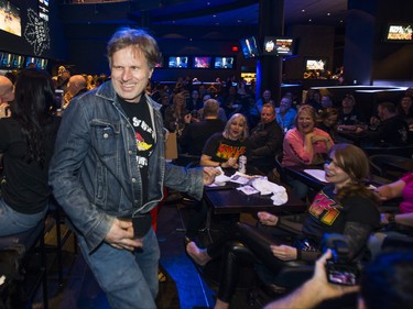 Fred Brusse, during the Air Guitar contest, ahead of the Kiss concert during a pre-show party at RealSports Bar & Grill in Toronto, Ont. on Wednesday March 20, 2019. Ernest Doroszuk/Toronto Sun/Postmedia