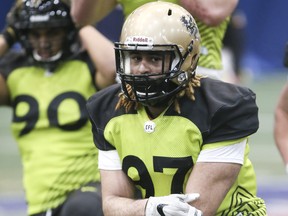 Tariq LaChance at the CFL Combine in Toronto on Sunday March 24, 2019. (Veronica Henri/Toronto Sun/Postmedia Network)