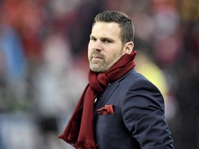 TFC coach Greg Vanney is hoping for a vastly improved pitch. (The Canadian Press)