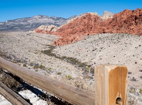 Red Rock Canyon National Conservation Area, located just east of Las Vegas