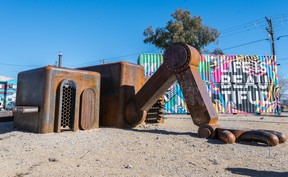 Downtown Las Vegas art installations