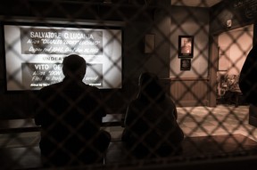 Inside The Mob Museum in Las Vegas, Nevada