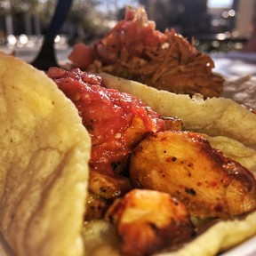 Pinches Tacos at the Downtown Container Park in Las Vegas