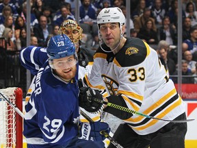 William Nylander and the Leafs will take on Zdeno Chara's Boston Bruins during the first round of the playoffs. (GETTY IMAGES)