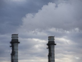 An image from an industrial area east of downtown Toronto. (Ernest Doroszuk, Toronto Sun)