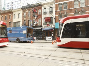 Restaurant operators complain that the King St. pilot project is killing their business. (Jack Boland, Toronto Sun)