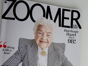 Former Mississauga mayor Hazel McCallion is featured on the front of the May issue of Zoomer magazine..