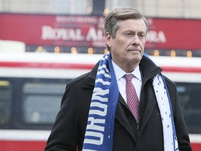 Mayor John Tory is pictured on Jan. 9, 2018. (Veronica Henri, Toronto Sun)