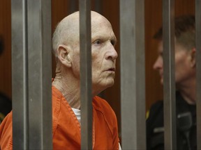 Game changer. Joseph James DeAngelo, suspected of being the Golden State Killer appears in Sacramento County Superior Court as prosecutors announce they will seek the death penalty if he is convicted.