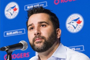 Former Blue Jays GM Alex Anthopoulos did a lot of hard work to sign Vladimir Guerrero Jr. THE CANADIAN PRESS FILE