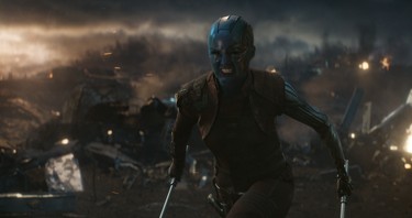 Marvel Studios' AVENGERS: ENDGAME..Nebula (Karen Gillan)..Photo: Film Frame..©Marvel Studios 2019