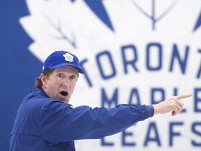 Head coach Mike Babcock and the Maple Leafs open their best-of-seven Eastern Conference playoff series versus the Bruins in Boston tonight. (THE CANADIAN PRESS)