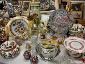 Some of the gems up for grabs at the Kingsway-Lambton Flea Market this Saturday