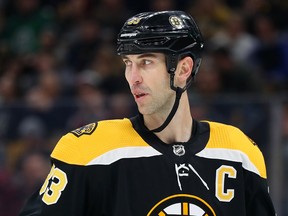 Bruins veteran Zdeno Chara has played the equivalent of two full regular seasons in the playoffs. (Maddie Meyer/Getty Images)