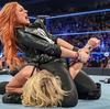 Becky Lynch in action. WWE