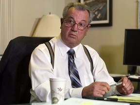 MPP Randy Hillier speaks in his offfice at Queen's Park in Toronto, Ont. on Tuesday, March 26, 2019. (Dave Abel/Toronto Sun)