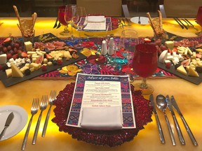 Starting the evening right with a tequila tasting paired with local meats and cheeses. (Simone Paget)