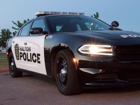 A Halton Regional Police cruiser