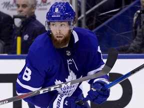 Maple Leafs defenceman Jake Muzzin won a Stanley Cup with the Los Angeles Kings in 2014. (Frank Gunn/The Canadian Press)