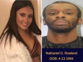 Nathaniel D. Rowland (R) is charged with murder and kidnapping in the death of Samantha Josephson.