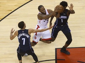 Raptors star Kawhi Leonard was dominant in Game 2. JACK BOLAND/TORONTO SUN