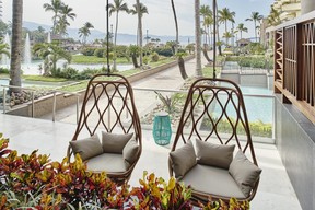 Grab a good book and some ice cream and enjoy a quiet moment in one of the Marriott Puerto Vallarta’s hanging lobby swings. (Marriott Puerto Vallarta)