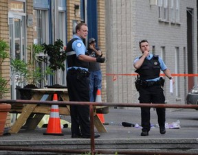 Does the mob war have its roots in the 1970s? Here, Agostino Cuntrera, was gunned down with his driver in broad daylight in Montreal in 2010. In 1978, Cuntrera was arrested with others and charged with organizing the murder of Paolo Violi. POSTMEDIA